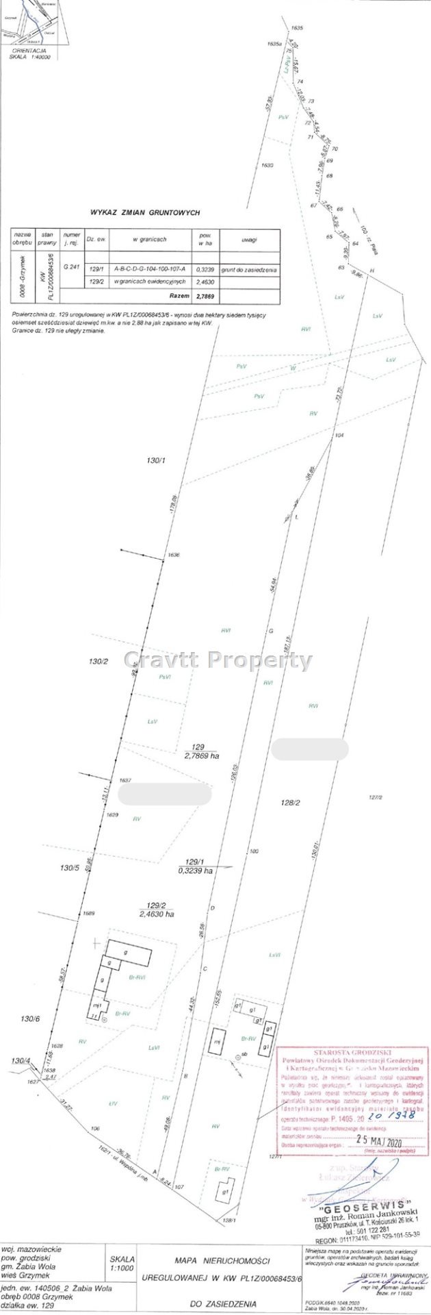 Działka budowlana na sprzedaż Grzymek  12 250m2 Foto 2