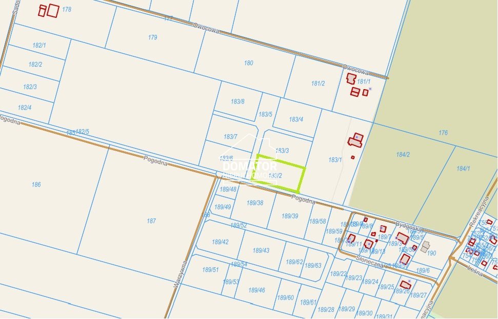 Działka 3012 m² blisko lasu i Brdy w Tryszczynie Tryszczyn  3 012m2 Foto 1