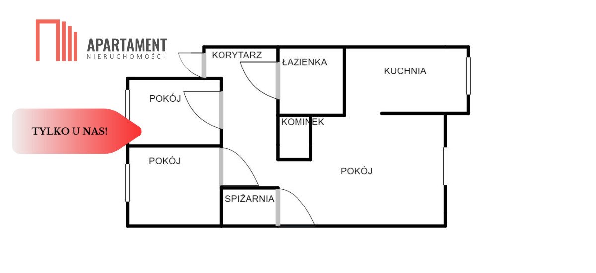 Mieszkanie trzypokojowe na sprzedaż Świecie, Słowackiego  50m2 Foto 7