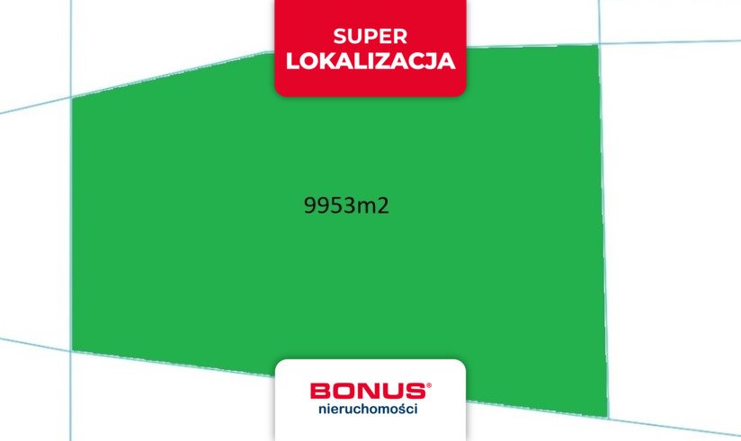 Zapraszam do zakupu działki inwestycyjnej 9 953 m² z mediami i MPZP Wierzbica  9 953m2 Foto 1