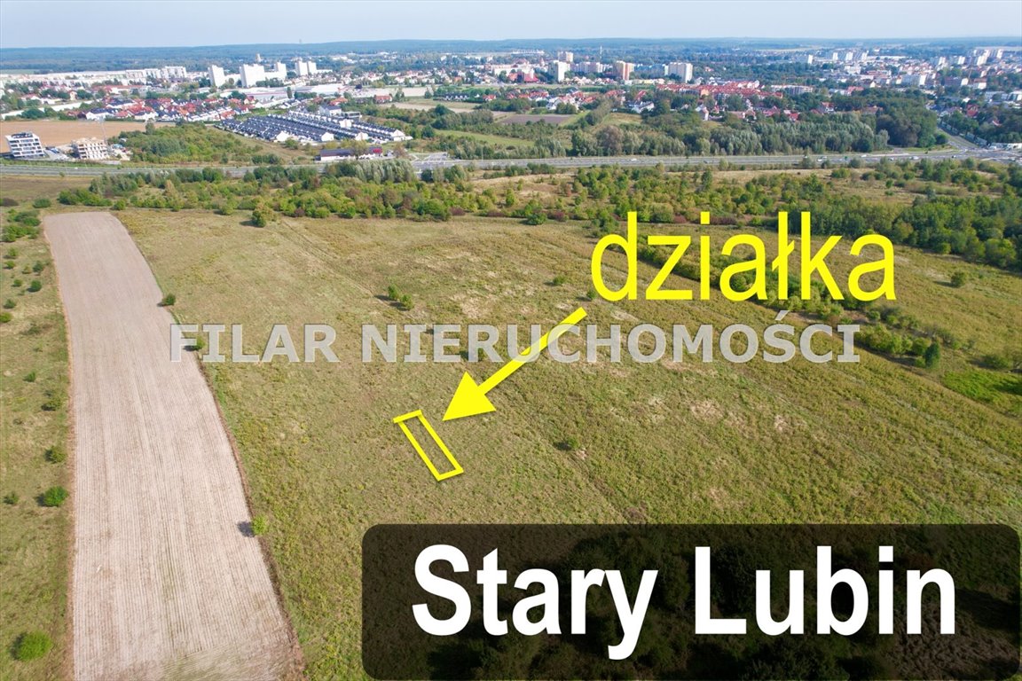 Działka budowlana na sprzedaż Lubin, Stary Lubin  317m2 Foto 1