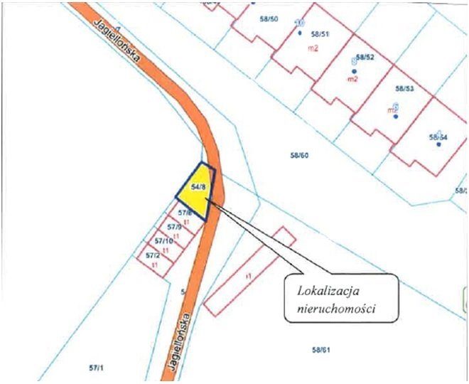 Działka pod garaż w Lubaniu, 37 m², cena 25 tys. zł Lubań, Jagiellońska  37m2 Foto 1