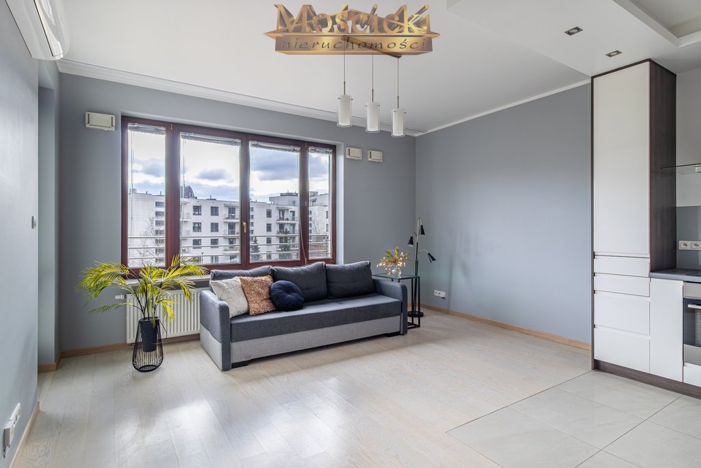 Przestronne 2 pokoje z balkonem, klimatyzacją i miejscem parkingowym Warszawa, Wilanów, al. Rzeczypospolitej  54m2 Foto 1