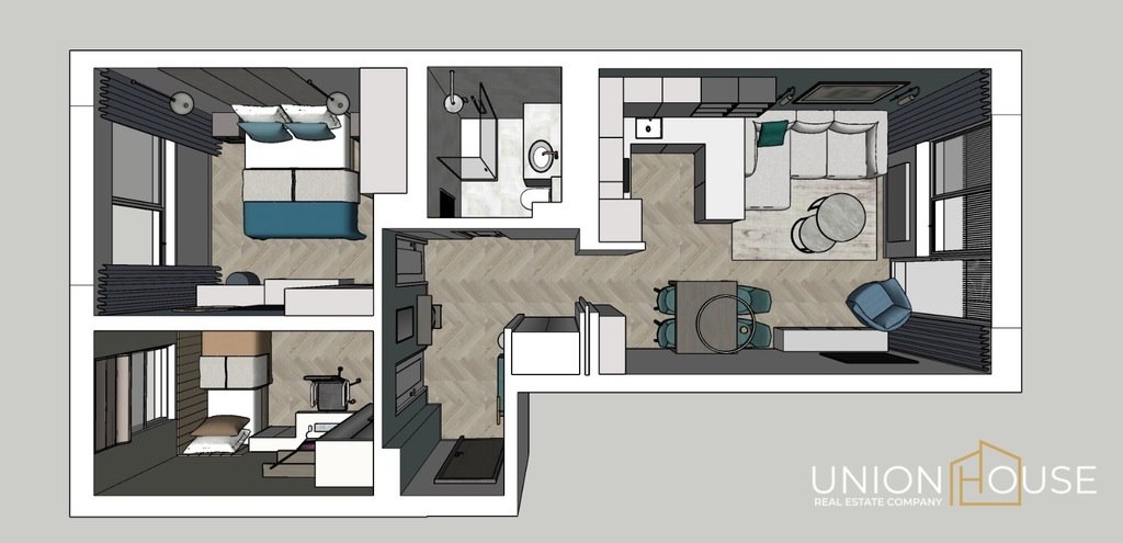 Mieszkanie dwupokojowe na sprzedaż Kraków, Rakowice, Rakowice, Pawła Włodkowica  51m2 Foto 1