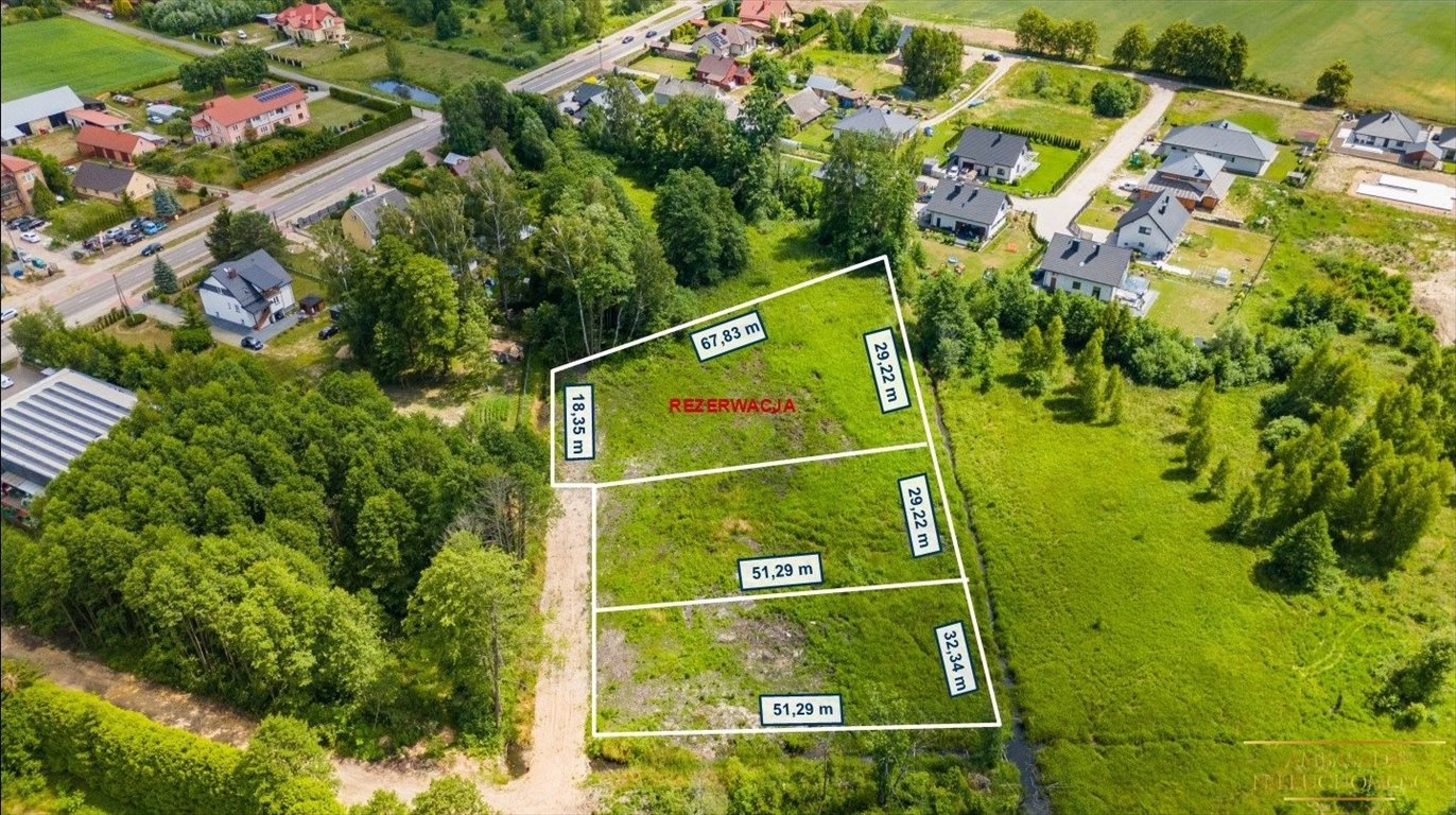 Działka budowlana na sprzedaż Stanisławowo  1 547m2 Foto 3