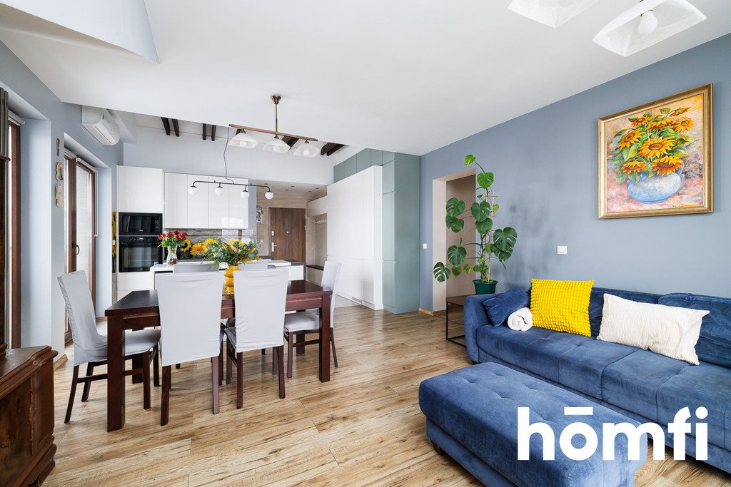 Przestronne 4-pokojowe mieszkanie na ostatnim piętrze w spokojnej okolicy Kraków, Dębniki, Dębniki, Mochnaniec  79m2 Foto 1