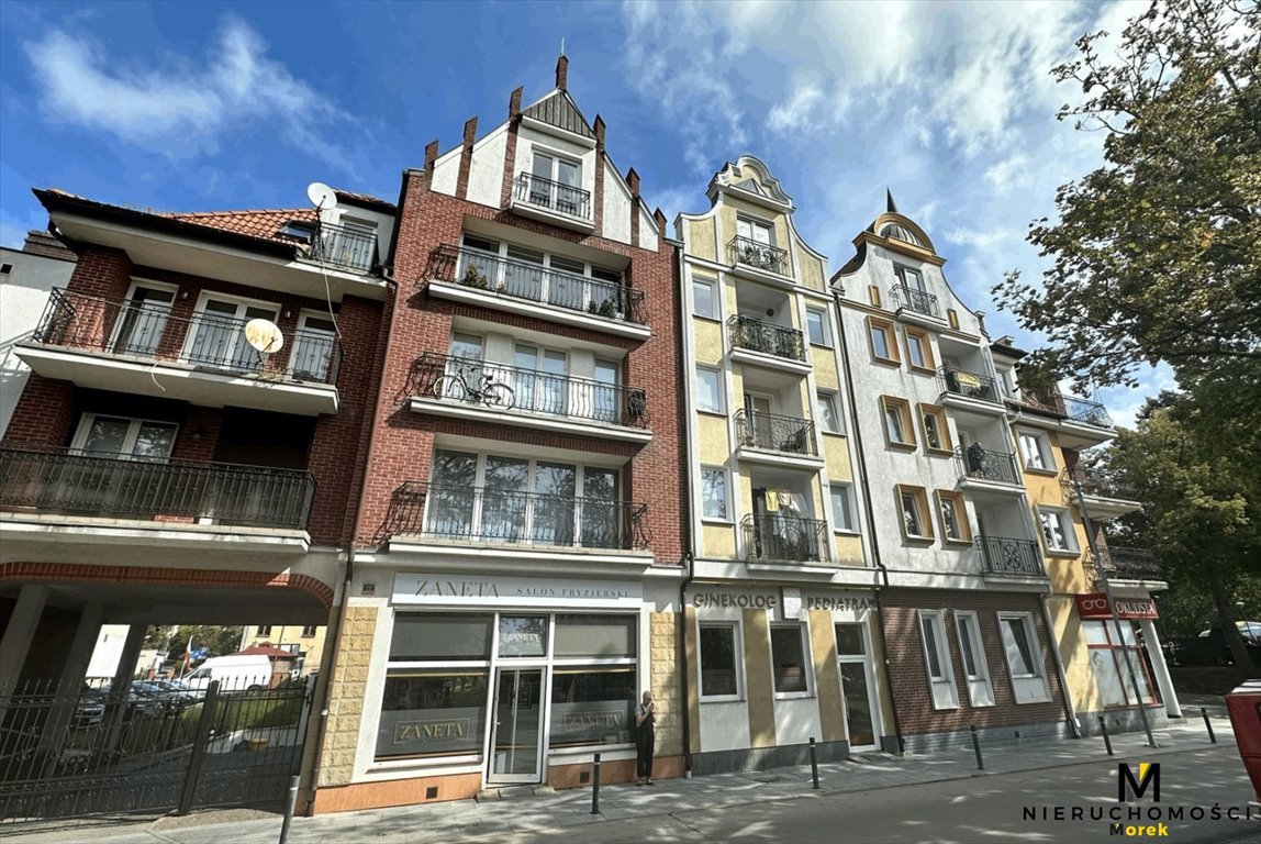 Na sprzedaż przestronne 66,62 m² dwupoziomowe mieszkanie z widokiem na Parsętę Kołobrzeg, Narutowicza  67m2 Foto 1
