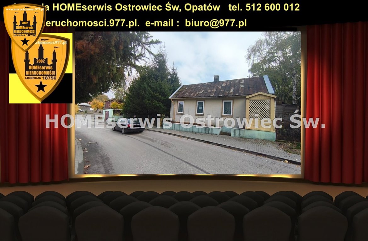 Polecam dom z potencjałem 58 m² w Opatowie z działką 400 m² Opatów  59m2 Foto 1