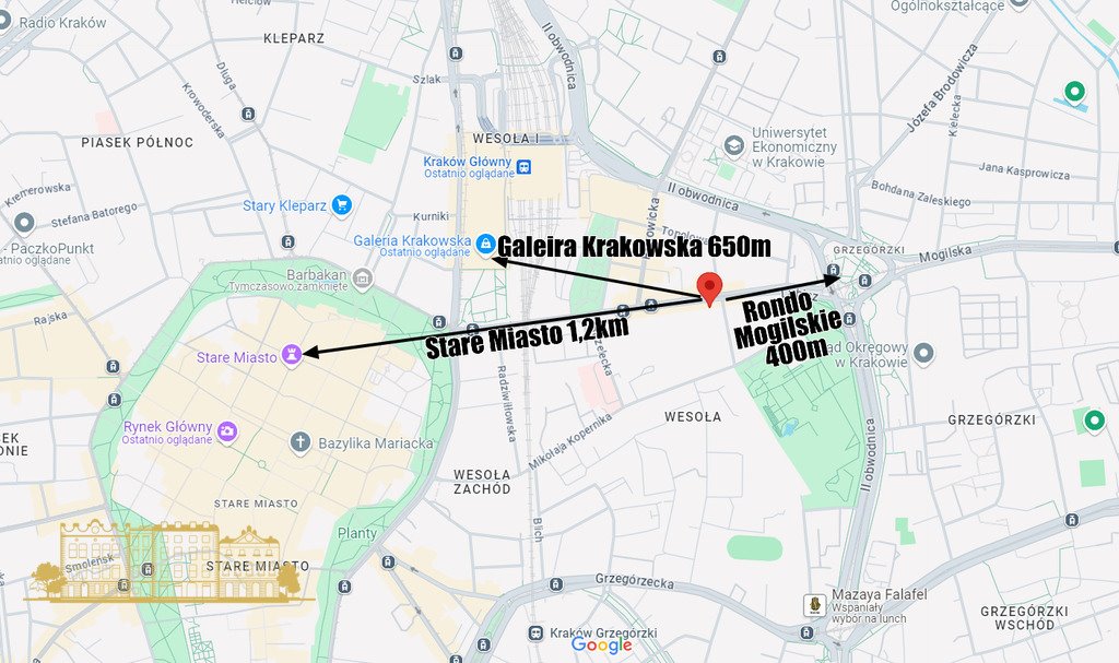 Mieszkanie trzypokojowe na wynajem Kraków, Wesoła, Wesoła, Lubicz  90m2 Foto 11