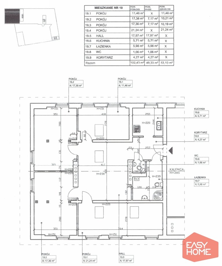 Mieszkanie na sprzedaż Poznań  80m2 Foto 20