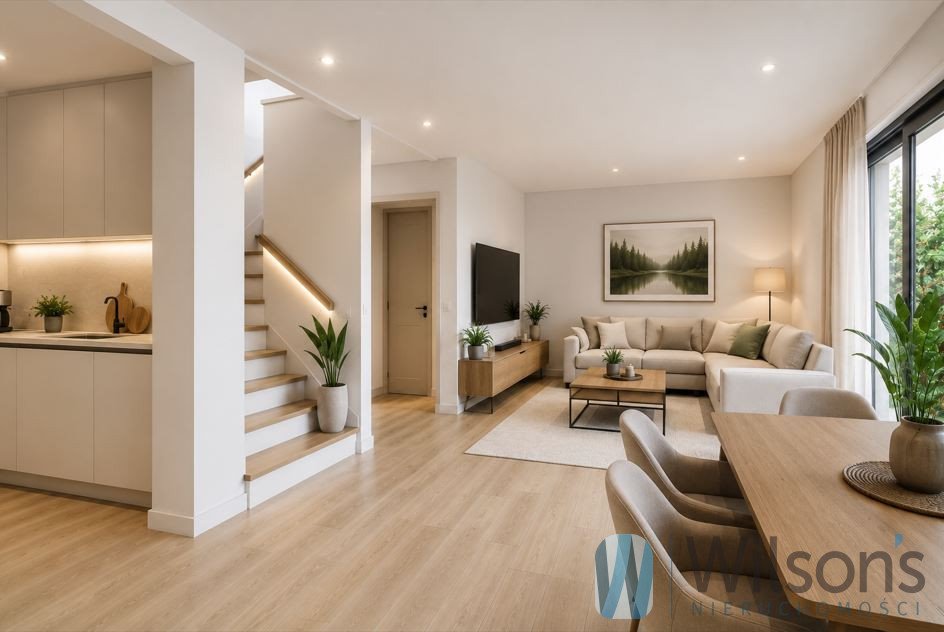 Polecam nowoczesny dom 101,4 m² z garażem i prywatnością Wrocław, Lipa Piotrowska  101m2 Foto 1