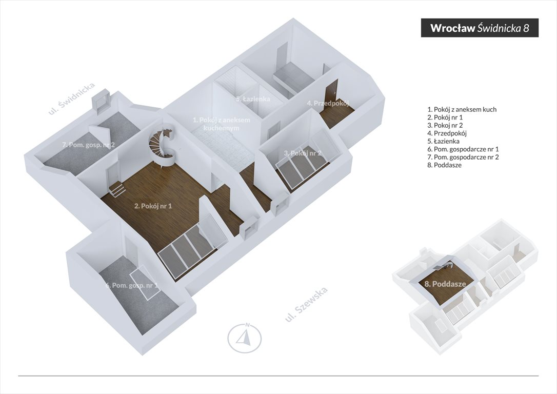 Przestronne 180 m² na poddaszu kamienicy w Rynku - polecam! Wrocław, Stare Miasto, Świdnicka  180m2 Foto 1