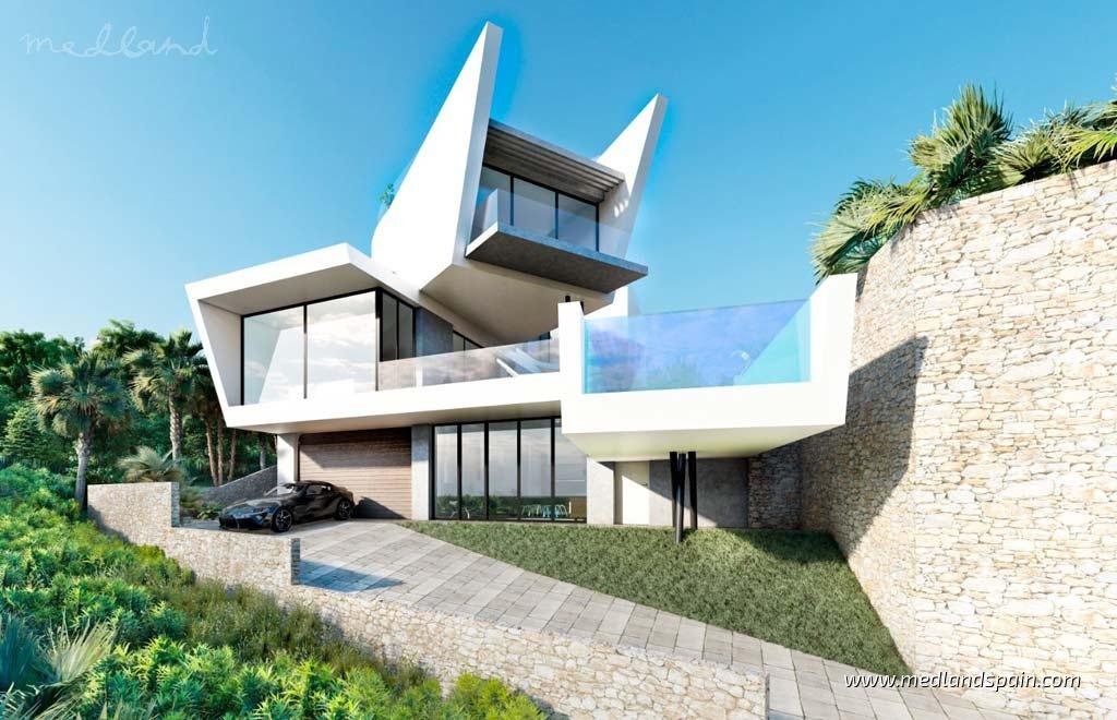 Ekskluzywne domy z panoramicznym widokiem na morze, 4 sypialnie Hiszpania, Campoamor, Campoamor  200m2 Foto 1