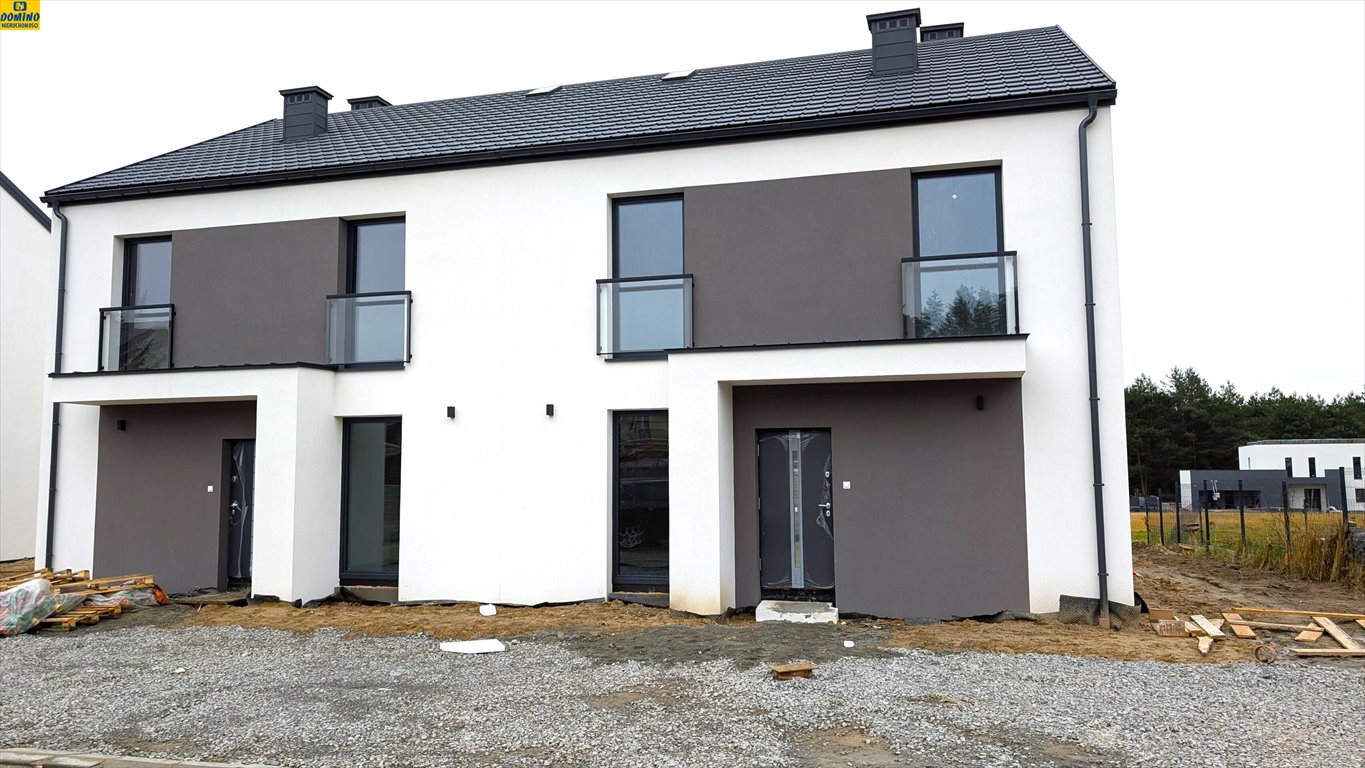 Nowoczesny dom bliźniaczy 130 m2, wysoka jakość, stan deweloperski Jasionka  130m2 Foto 1