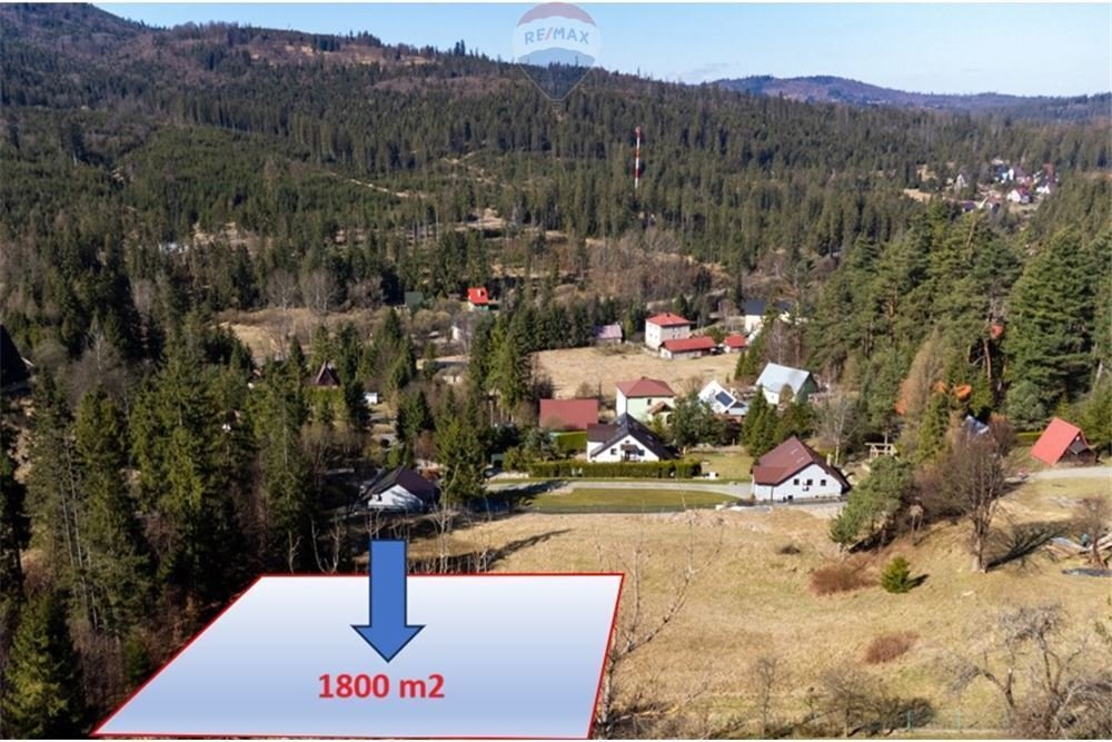 Działka budowlana na sprzedaż Sól, Kiczora  1 800m2 Foto 1