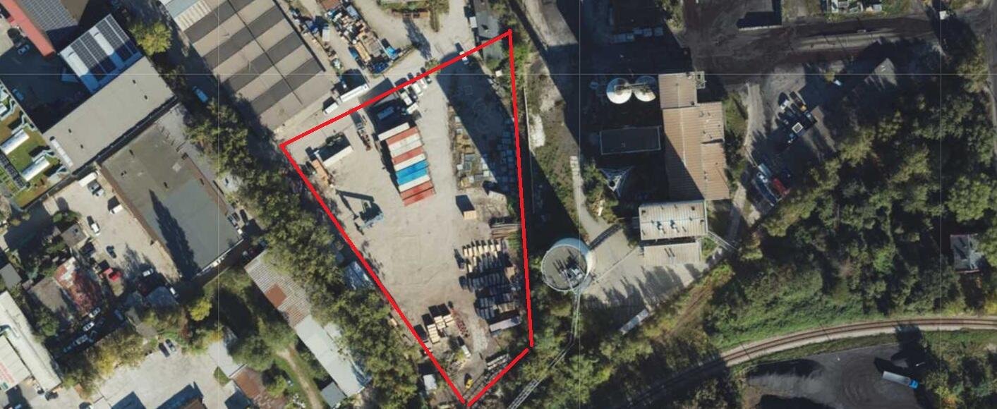 Wynajem placu 1000 m2 z magazynem w Gdańsku — elastyczna oferta Gdańsk  3 500m2 Foto 1