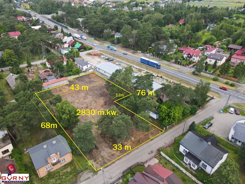 Działka inwestycyjna 2800 m² z warunkami zabudowy - polecam! Włodzimierzów  2 800m2 Foto 1