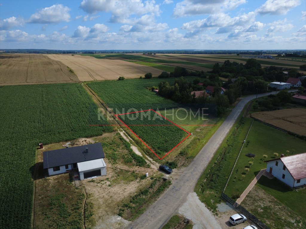 Działka budowlana na sprzedaż Dobrzeń  1 448m2 Foto 1