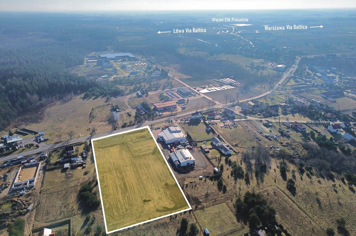 Na sprzedaż działka inwestycyjna 15 678 m² w Ełku Ełk, Nowa Wieś Ełcka  15 678m2 Foto 1