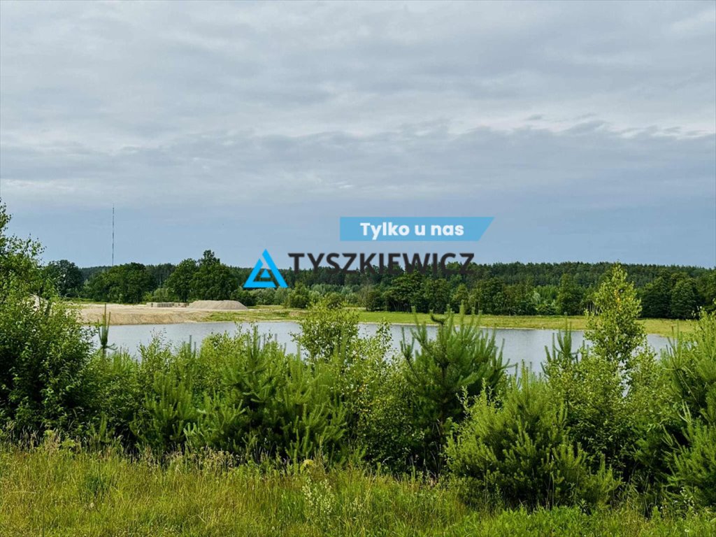 Działka 1284 m² z warunkami zabudowy, jezioro, las Barniewice  1 284m2 Foto 1