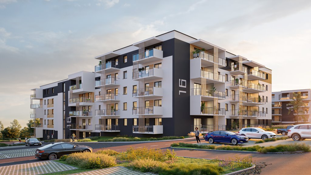 Nowoczesne 2 pokoje z balkonem, garaż i plac zabaw Rzeszów, Staroniwska  40m2 Foto 1