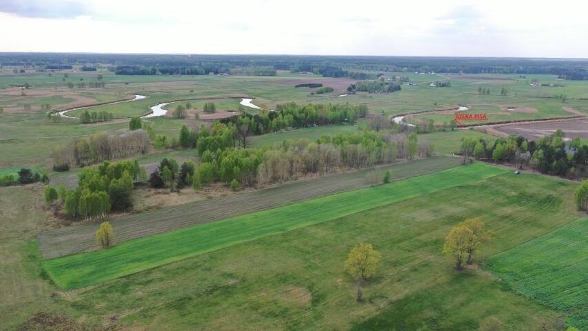 Urokliwa działka 7 684 m² pod lasem i rzeką Pisa Cieciory  7 684m2 Foto 1
