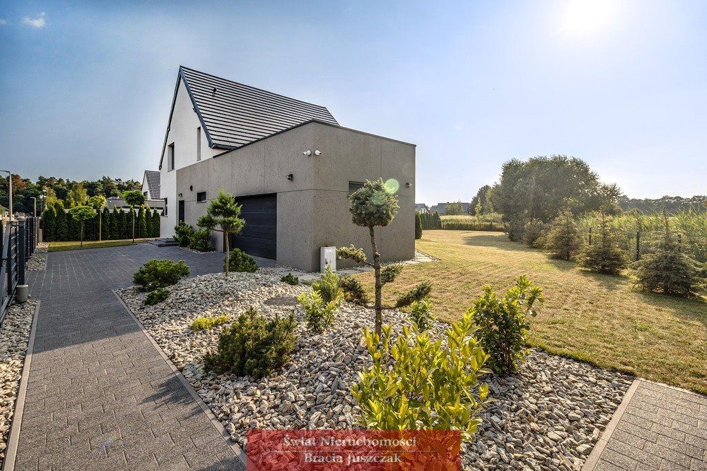 Nowoczesny dom z widokiem na las i konie (120,7 m²) Pruszowice  154m2 Foto 1
