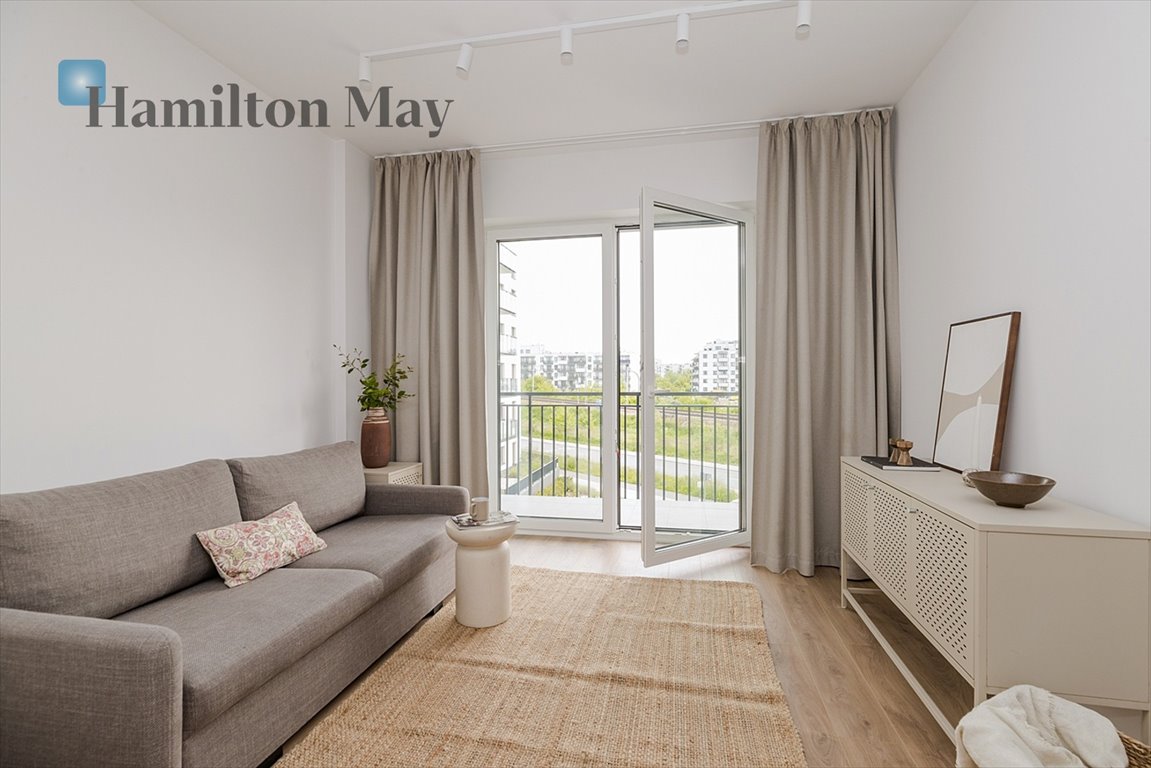 Nowoczesne studio z balkonem, 33 m², Włochy Warszawa, Włochy, Wschodu Słońca  33m2 Foto 1