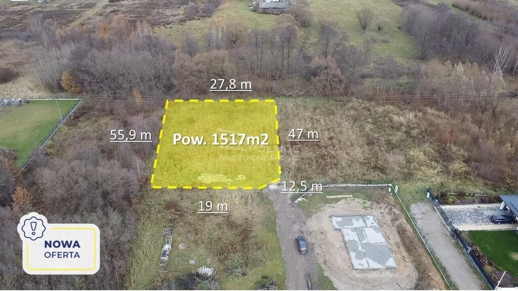 Działka budowlana na sprzedaż Duczki, Majdańska  1 517m2 Foto 1