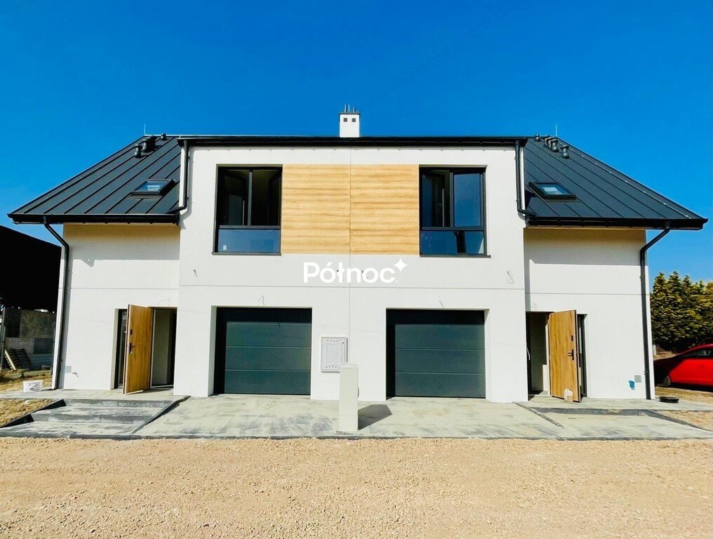 Nowoczesny dom bliźniak 119 m² z garażem i dużą działką Kraków, Nowa Huta, Glinik  119m2 Foto 1