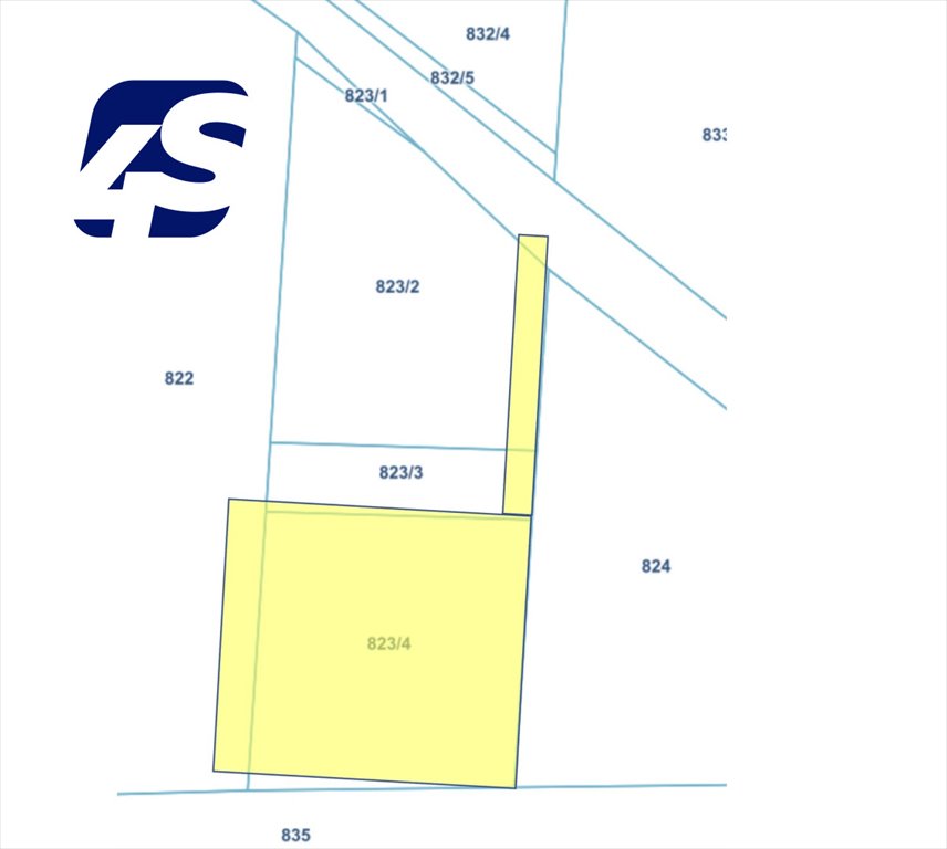Do sprzedania działka budowlana 1517 m² z mediami w Wierzchucinie Wierzchucino, Antoniego Abrahama  1 517m2 Foto 1