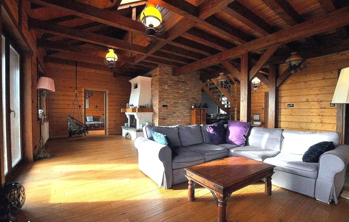 Ekskluzywny dom 210m2 z drewna, taras, ogród, garaż Topolin, Bolesława Chrobrego  240m2 Foto 1