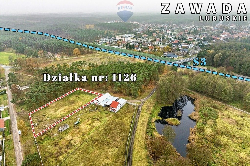 Działka inwestycyjna na sprzedaż Zielona Góra, Zawada-Kożuchowska  2 537m2 Foto 1