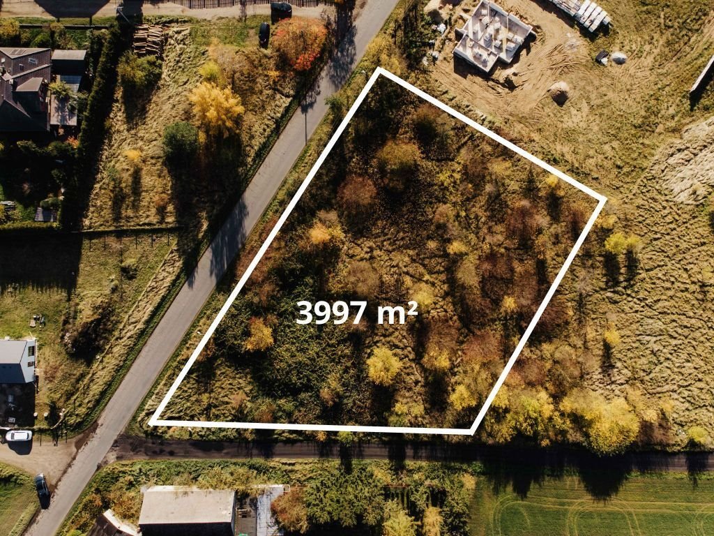 Przestronna działka z WZ 4000 m² w Chabowie – media, asfalt Chabowo  3 997m2 Foto 1