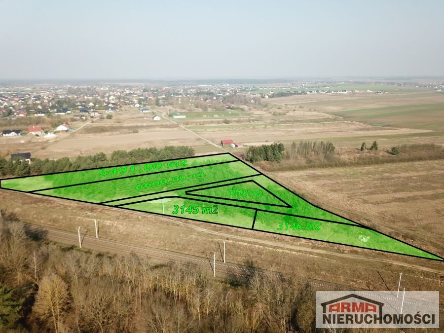 Działka 3008 m² pod zabudowę w Grzędzicach - zapraszam Grzędzice  3 008m2 Foto 1