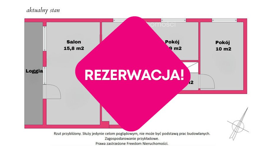 Mieszkanie trzypokojowe na sprzedaż Warszawa, Ochota, Grójecka  52m2 Foto 7