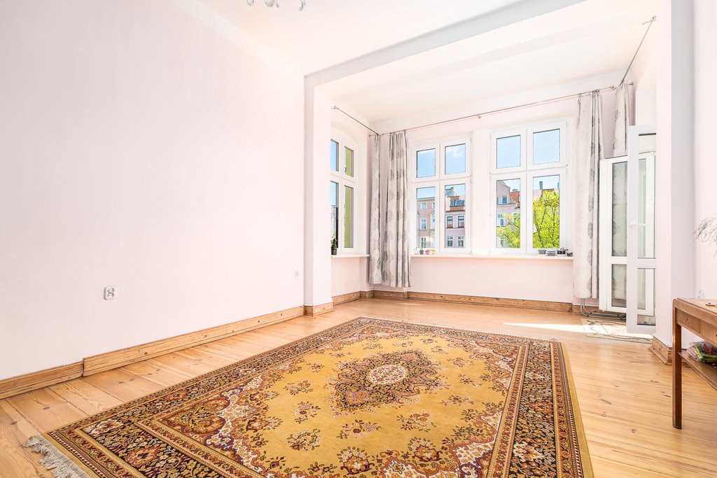 Przestronne 4-pokojowe mieszkanie z dużymi balkonami i słonecznym wykuszem Szczecin, Śródmieście-Centrum  154m2 Foto 1