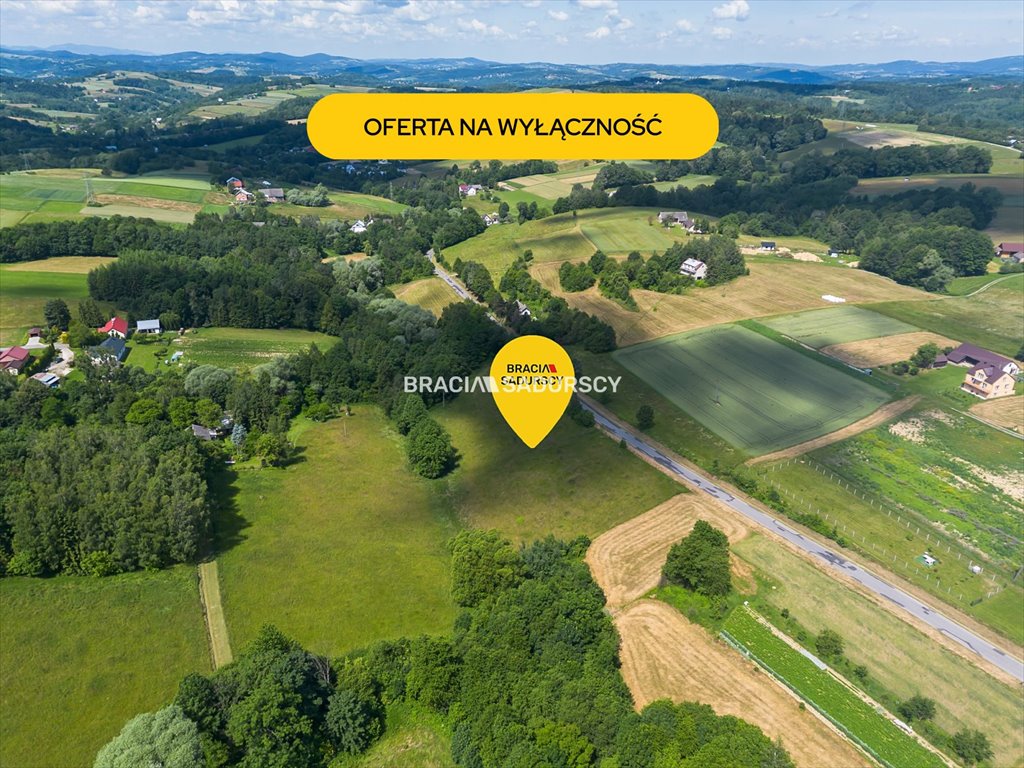 Sprzedam działkę budowlaną 12 200 m² z mediami w Rzepienniku Rzepiennik Strzyżewski, Turza  12 200m2 Foto 1