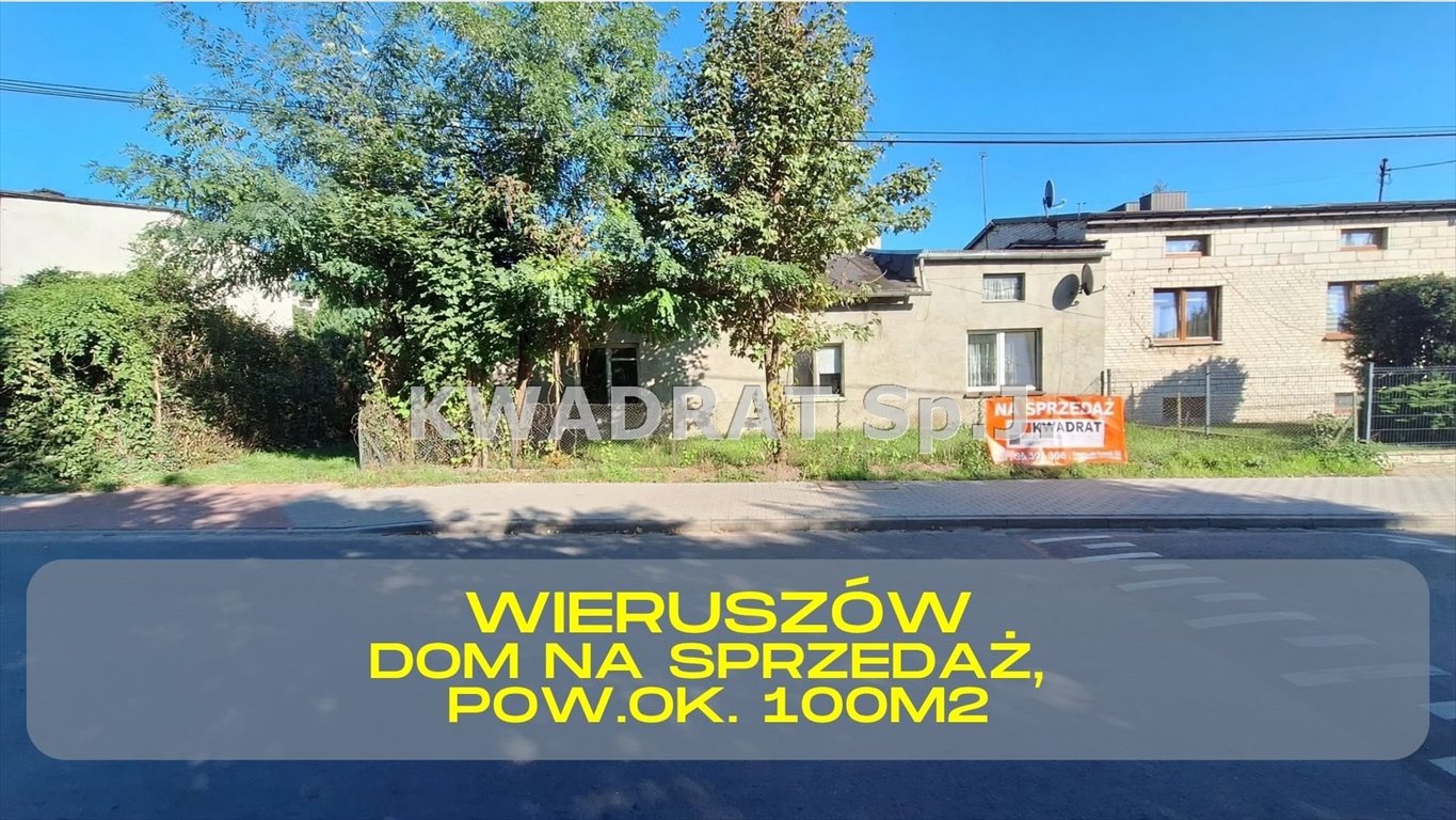 Dom do remontu z potencjałem - 5 pokoi - garaże Wieruszów  100m2 Foto 1