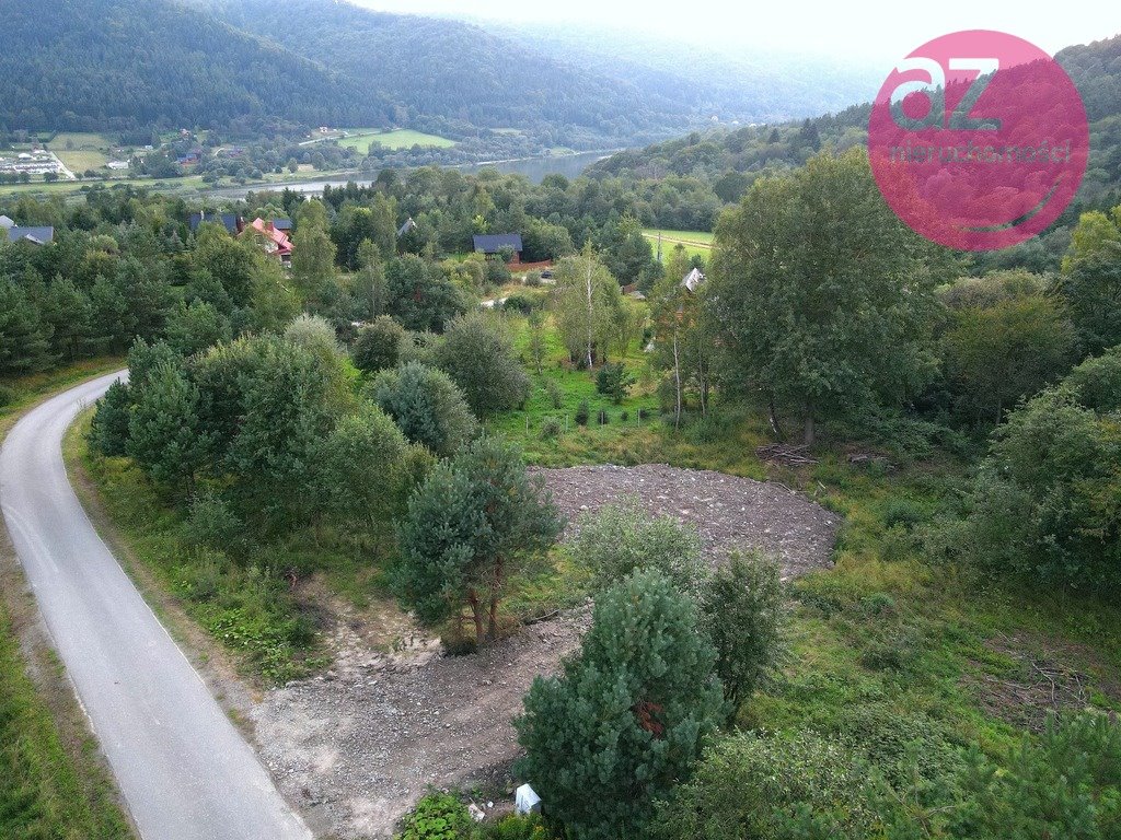 Działka budowlana z widokiem na Beskid Niski, 13 arów Uście Gorlickie  1 302m2 Foto 1