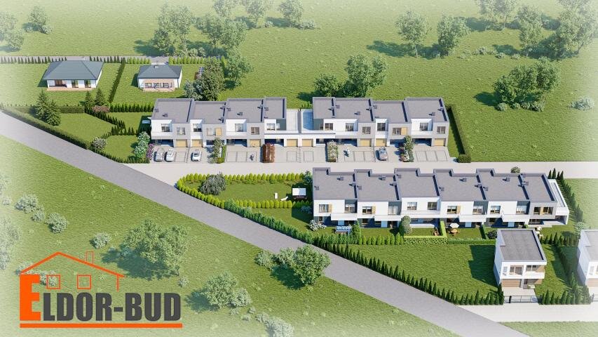 Nowoczesny dom z dużym ogrodem i 4 pokojami w Ostrołęce Ostrołęka, Stefana Żeromskiego  92m2 Foto 1