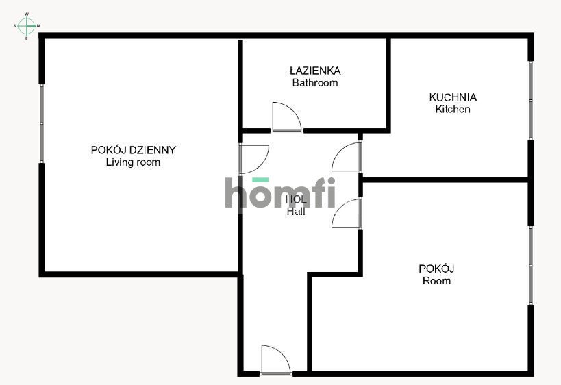 Mieszkanie dwupokojowe na wynajem Kraków, Olsza, Olsza, Lotnicza  48m2 Foto 14