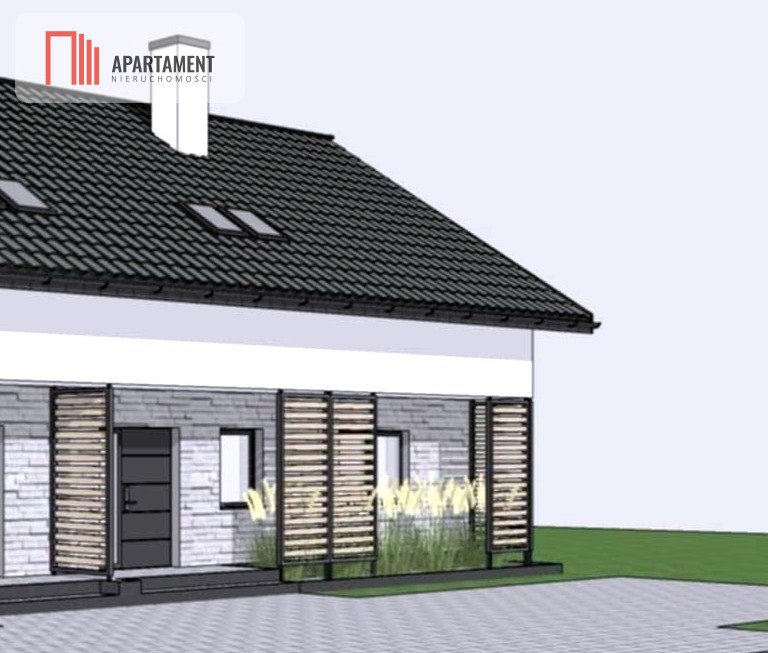 Nowoczesny dom bliźniak 111 m² w Śliwicach, gotowy do aranżacji Śliwice  111m2 Foto 1