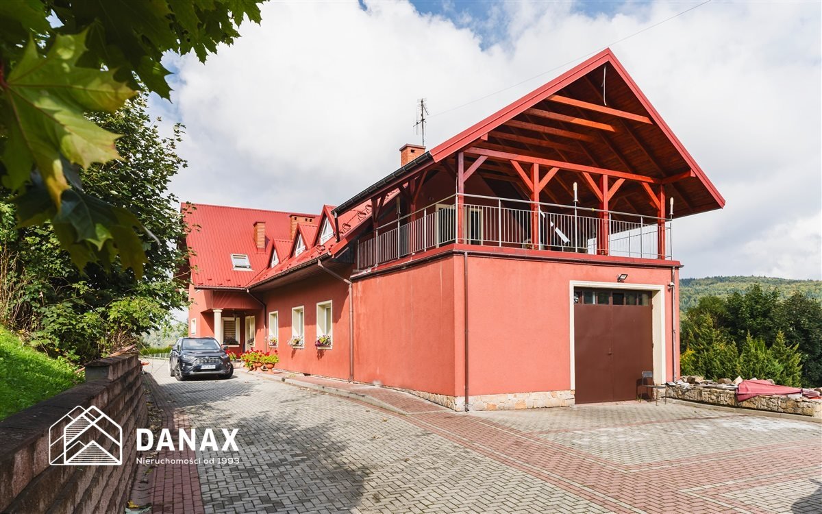 Pensjonat 480 m² na sprzedaż (Góra Chełm, Myślenice) Myślenice, Chełm  480m2 Foto 1