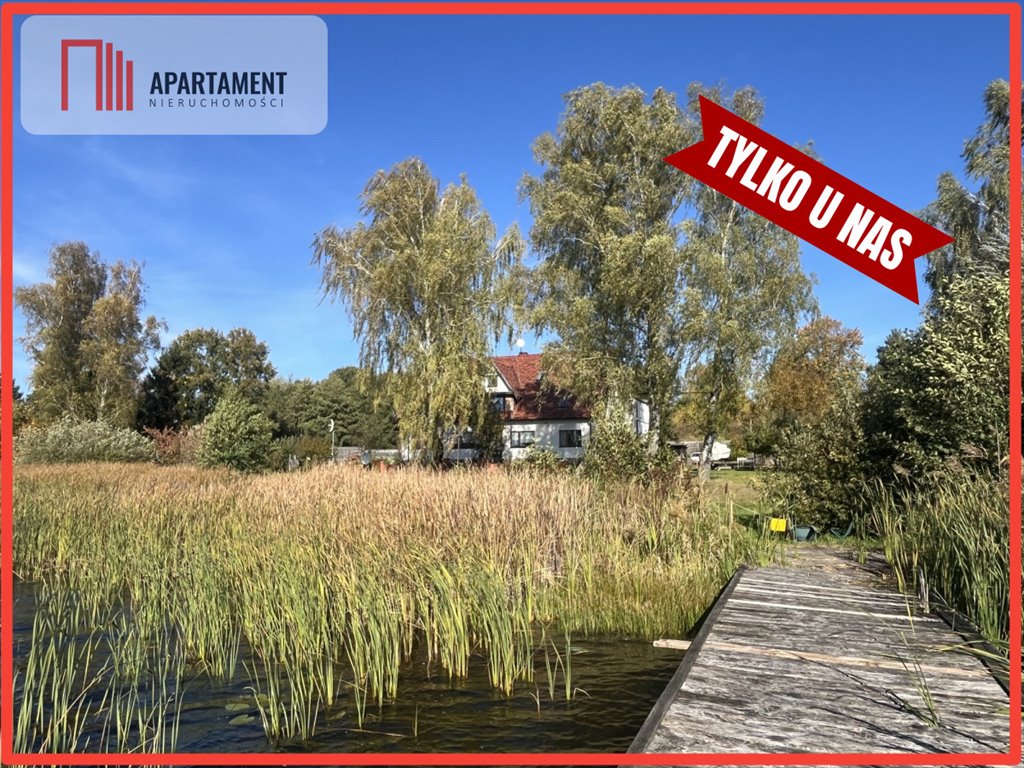 Dom nad jeziorem z własną przystanią i 12 pokojami Węgorzyno  550m2 Foto 1