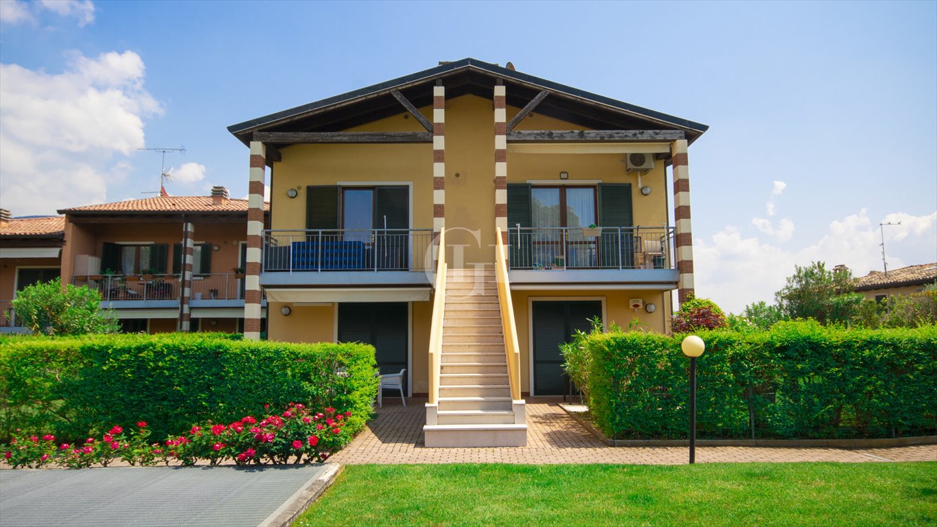 Apartament z widokiem na jezioro Garda - taras i basen Włochy, Costermano sul Garda  40m2 Foto 1