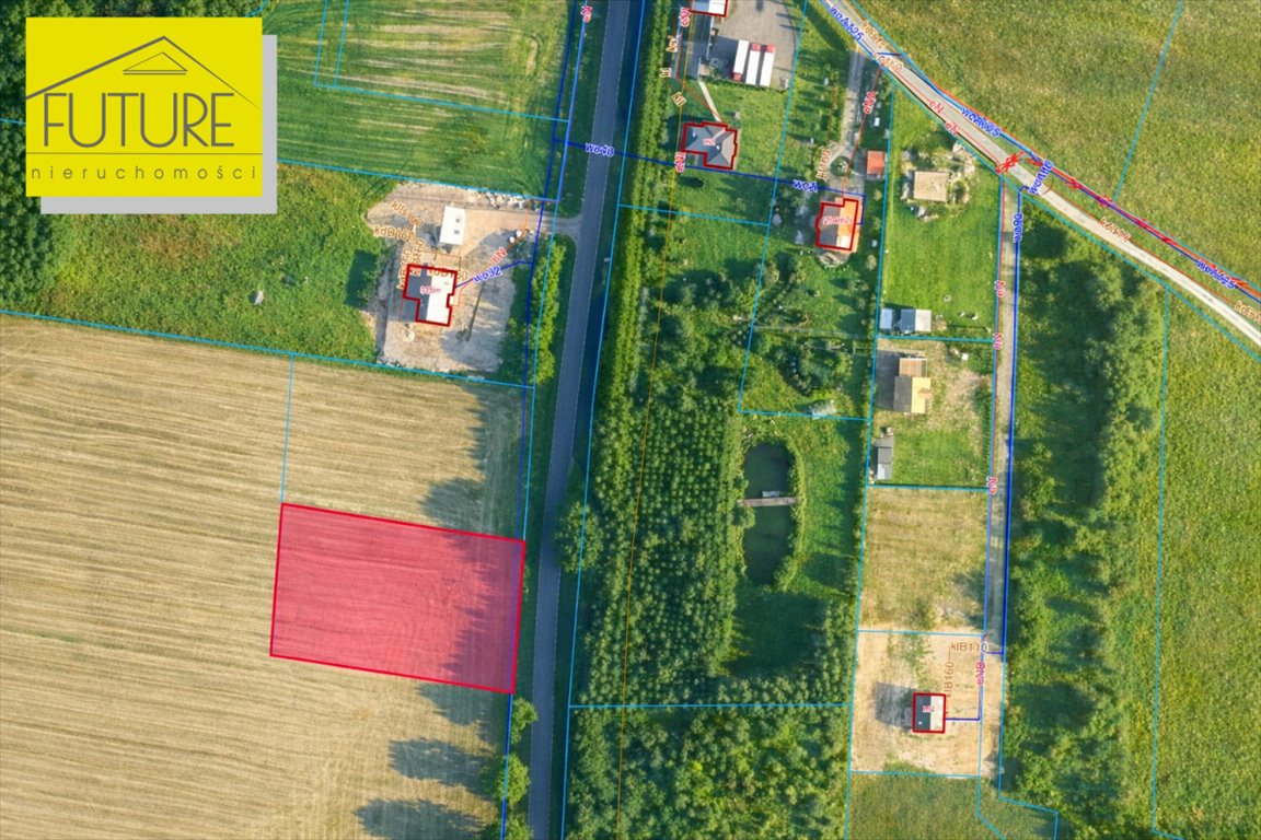 Działka rolna z WZ i mediami, Przezmark 3048 m² Przezmark  3 048m2 Foto 1