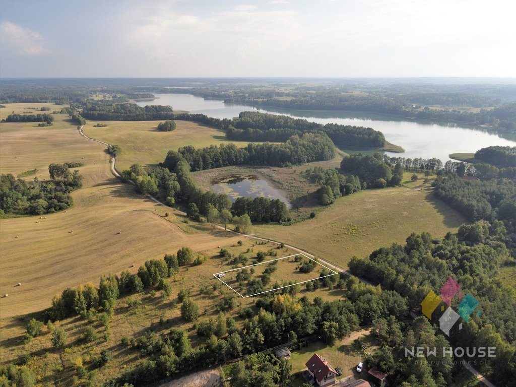 Działka nad jeziorem Juksty z widokiem na Mazury Śniadowo  3 594m2 Foto 1