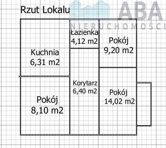 Mieszkanie trzypokojowe na sprzedaż Konin  48m2 Foto 10