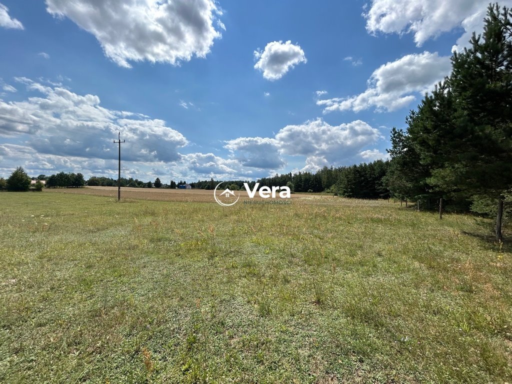 Działka budowlana z lasem, 1775 m², pod dwa domy Faryny  1 775m2 Foto 1